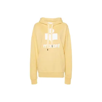 ISABEL MARANT ETOILE Mansel Logo Printed Drawstring Hoodie