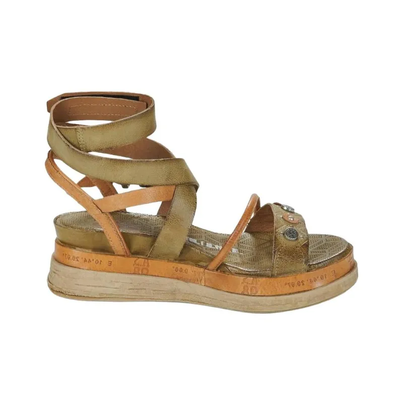 AirStep LAGOS Roman Sandals 5cm Women's Green-1