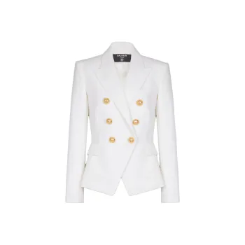 BALMAIN Double Breasted Tailored Blazer