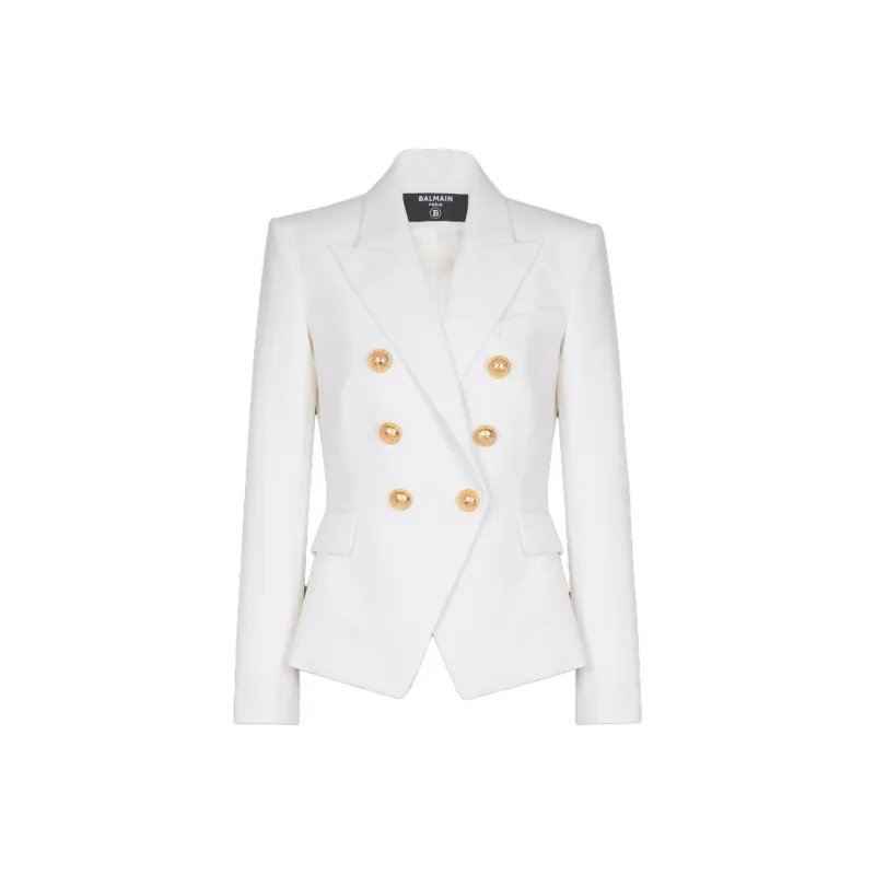 BALMAIN Double Breasted Tailored Blazer-0