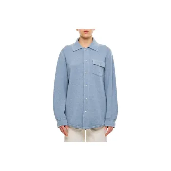 Barrie Flap pocket Cashmere Overshirt