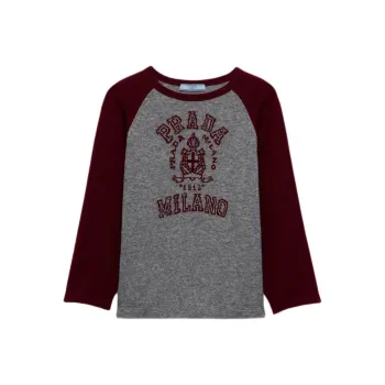 PRADA Two Toned Crewneck Jumper
