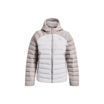 Under Armour Hooded Fitted Moderate Regular Edition Down Jacket Women's Gray
