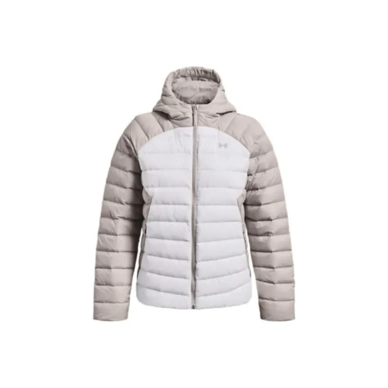 Under Armour Hooded Fitted Moderate Regular Edition Down Jacket Women's Gray-0