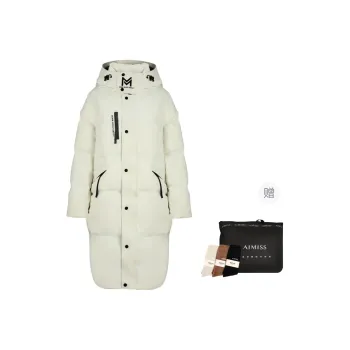 AIMISS Heart Series Loose Fit Mid Length Down Jacket Women's