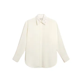 Golden Goose Long Sleeved Embellished Shirt
