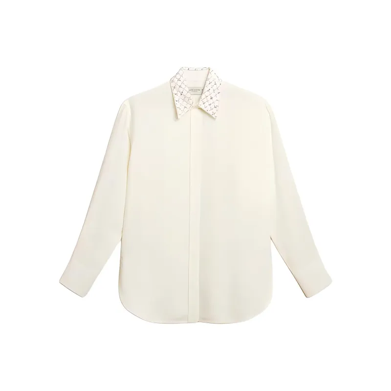 Golden Goose Long Sleeved Embellished Shirt-0
