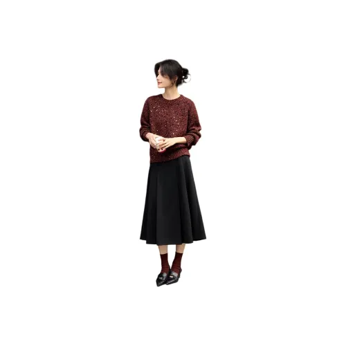 XWI Knitwear Women's Deep Red