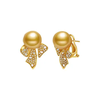 ME LUXE Pearl Earrings Women's