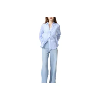 UNIQLO Shirts Women's Aqua Blue