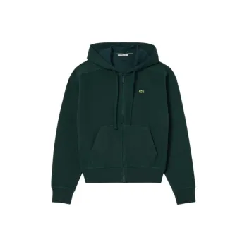 LACOSTE Zip up Piqué Hoodie