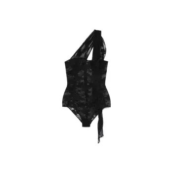 Oséree Scarf detail Bodysuit