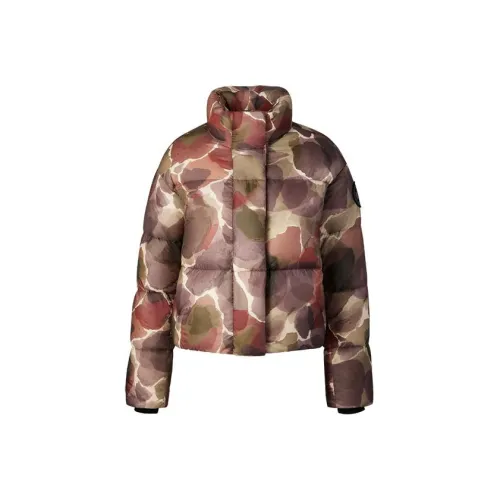 Canada Goose Down Jacket Women's Plant Print