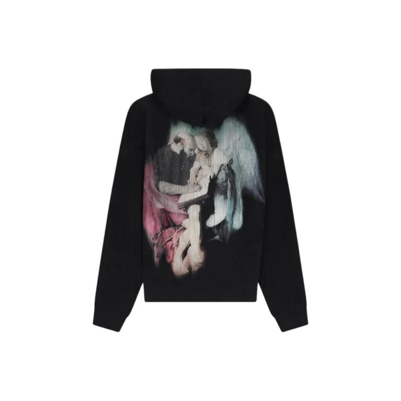 OFF WHITE Logo print Hoodie-1