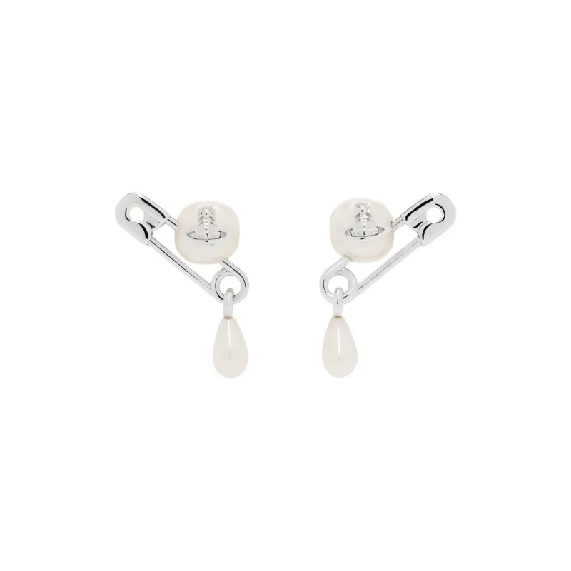Vivienne Westwood Safety pin Earrings-0