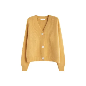 Tonlion Knitwear Women's Soft Yellow