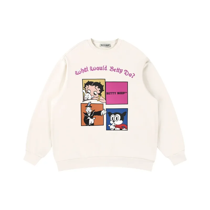 BETTY BOOP Sweatshirts Unisex-9