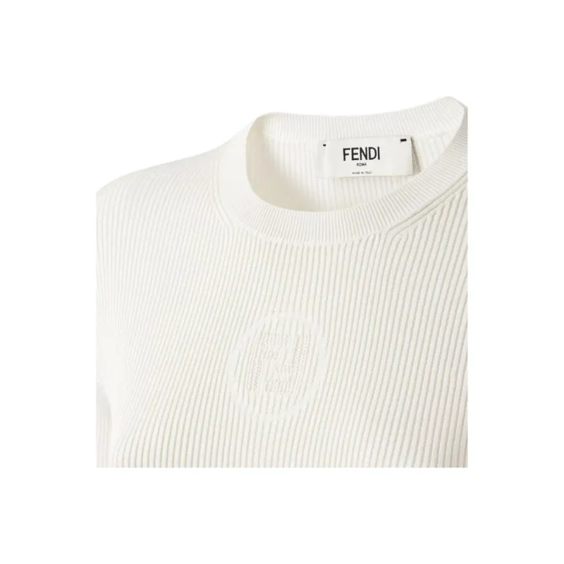 FENDI SS25 Knitwear Women's White-2