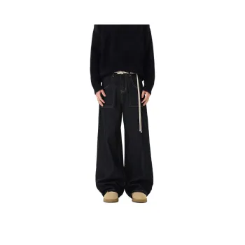 NEVER RULE Jeans Unisex Matte Black
