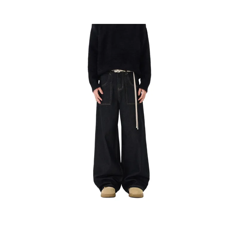 NEVER RULE Jeans Unisex Matte Black-0