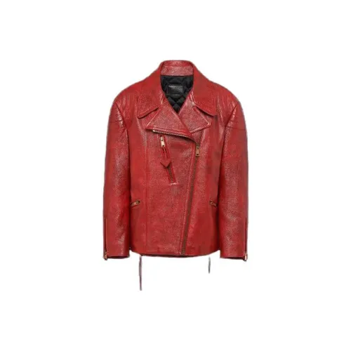 PRADA Jackets Women's Red