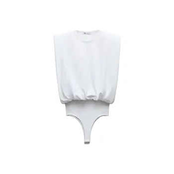 ZARA Bodysuits Women's White
