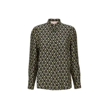 Valentino Toute La V Monogram Long Sleeved Shirt