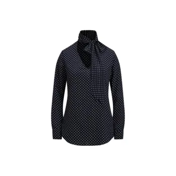 LAUREN RALPH LAUREN SS25 Shirt Women's Dark Blue