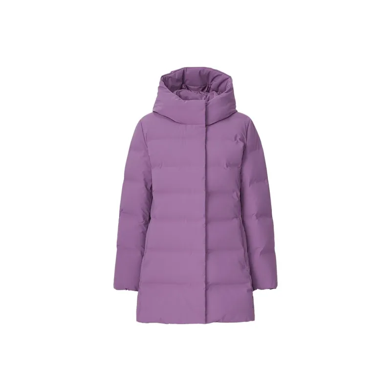 UNIQLO Down Jackets Women's Quicksand Purple-0