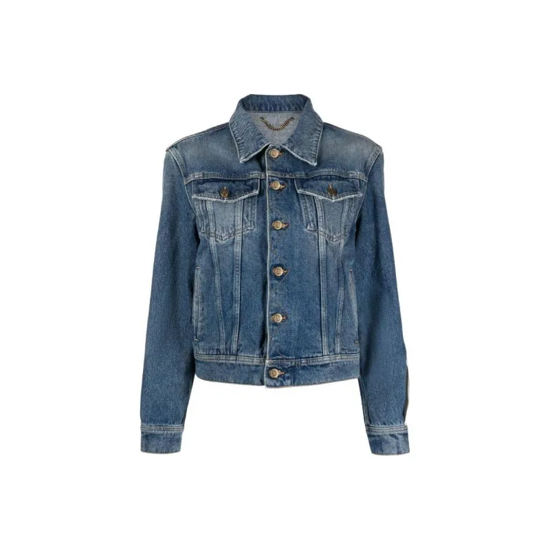 Golden Goose Logo patch Denim Jacket-0
