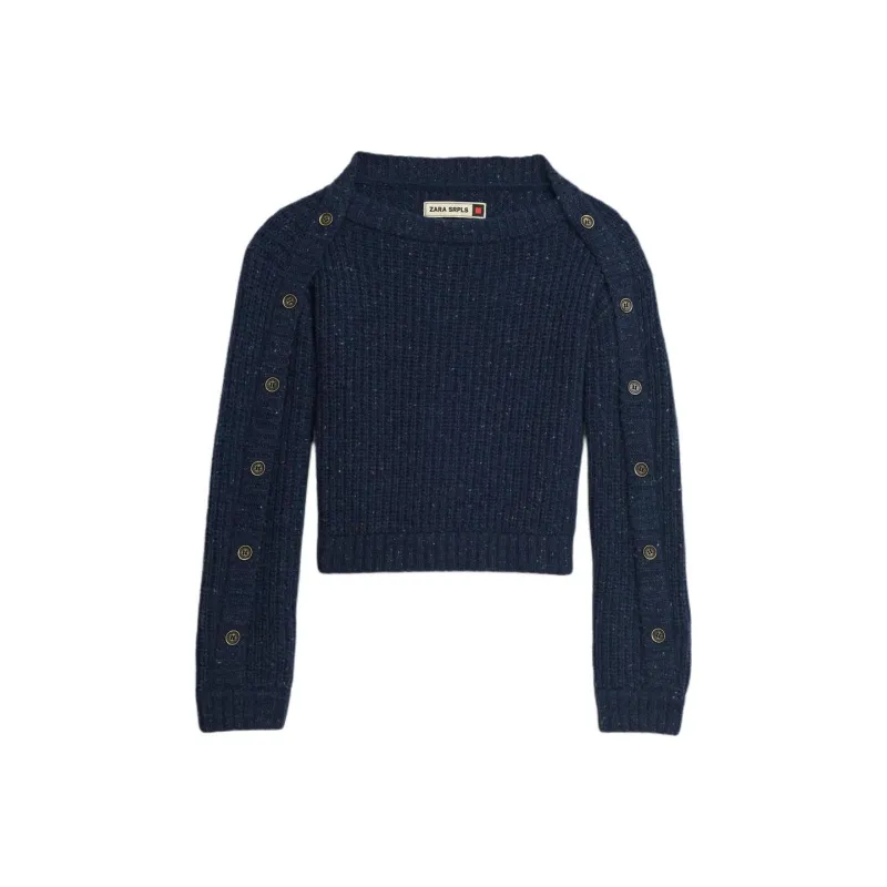 ZARA Knitwear Women's Sea Blue-0