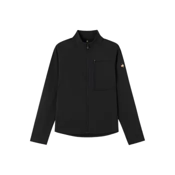 Le Coq Sportif Jackets Coats Women's Dazzling Black