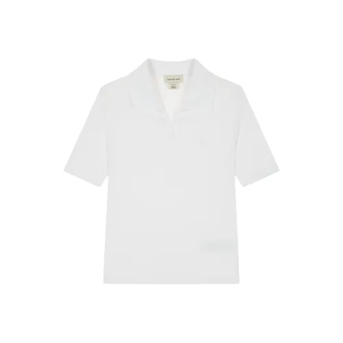CALVIN KLEIN Polo Shirt Women's White