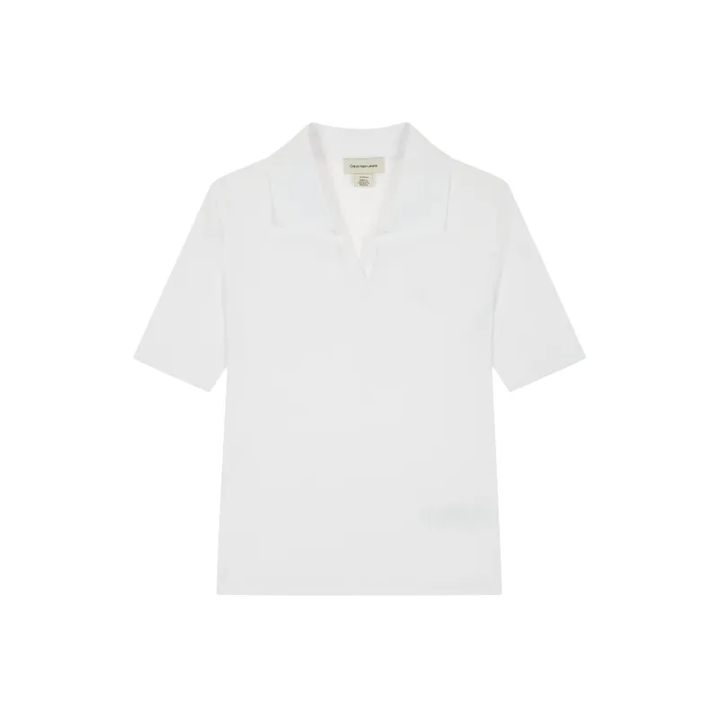 CALVIN KLEIN Polo Shirt Women's White-0