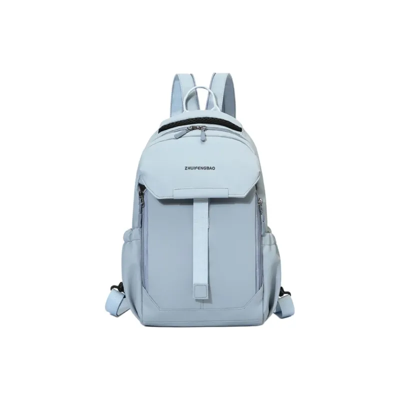 GEERDUN Oxford Backpack Unisex Light Gray, Dark Gray, Black, Pink, Army Green, Blue-11