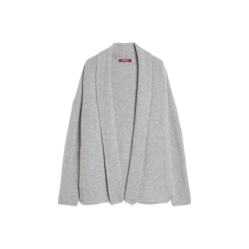 MaxMara Open Front Knitted Cardigan-0