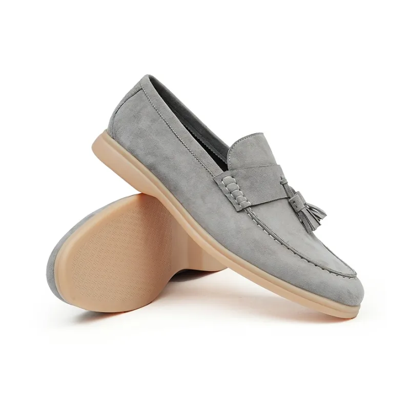 ASTON M.JAZZ Loafers Men Black/Gray/Coffee-4
