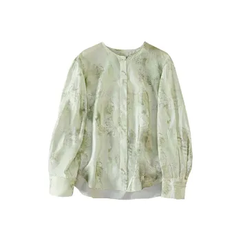 TOUCH Shirt Women's Watercolor Green