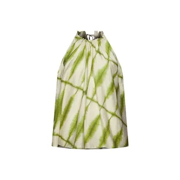 URBAN REVIVO Shirts Women's Light Green Print