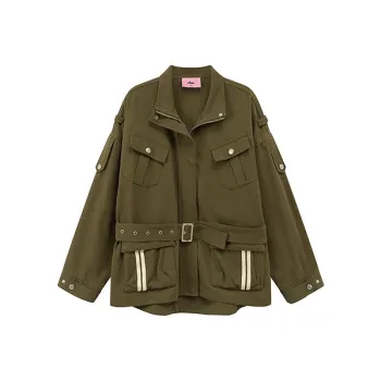 CHUU Jackets & Coats Women's Army Green