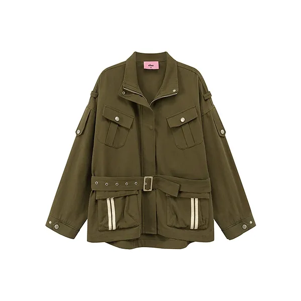 CHUU Jackets & Coats Women's Army Green-0