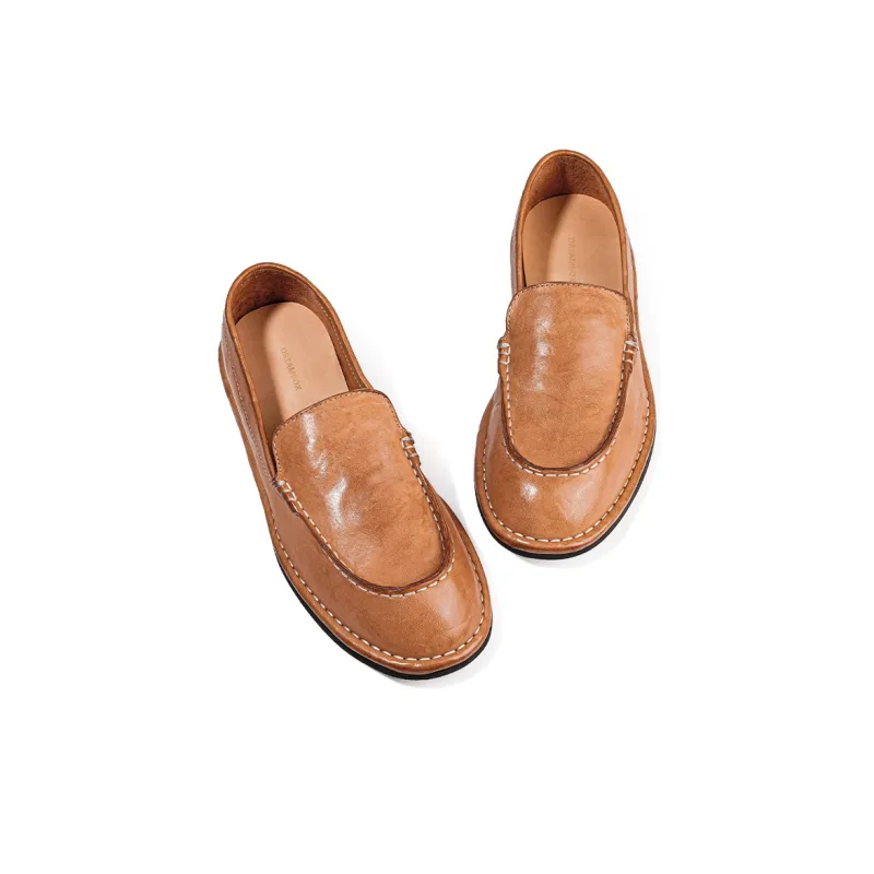 Dreambox Loafers Women's Black/Pumpkin-7