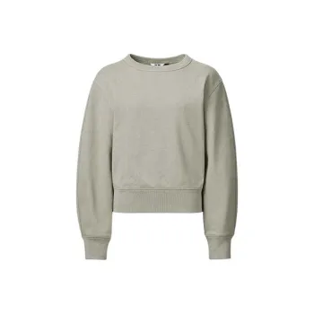 UNIQLO SS24 Sweatshirt Women's Emerald Green