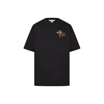 URBAN REVIVO T Shirt Men's Jet Black