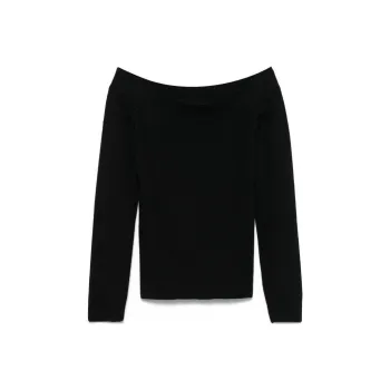 TOM FORD Off Shoulder Long Sleeved Knitted Top