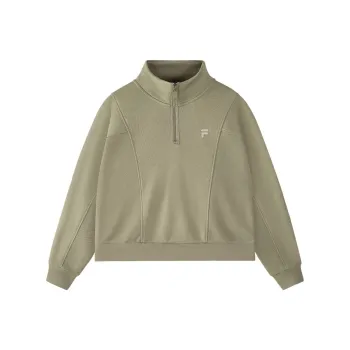 FILA FUSION FUSIONEER Sweatshirt Women's Bean Green Brown