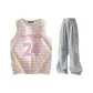 Pink+Gray Pants
