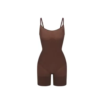 SKIMS EVERYDAY SCULPT MID THIGH BODYSUIT Jumpsuit Women's COCOA/Cocoa