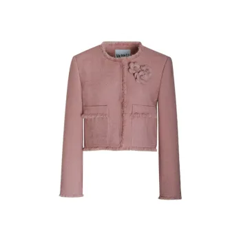 Little Pull Jackets Coats Women's Rose Pink