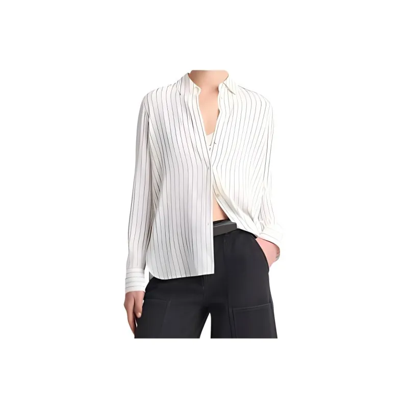 VINCE Striped Slim fit Shirt-0